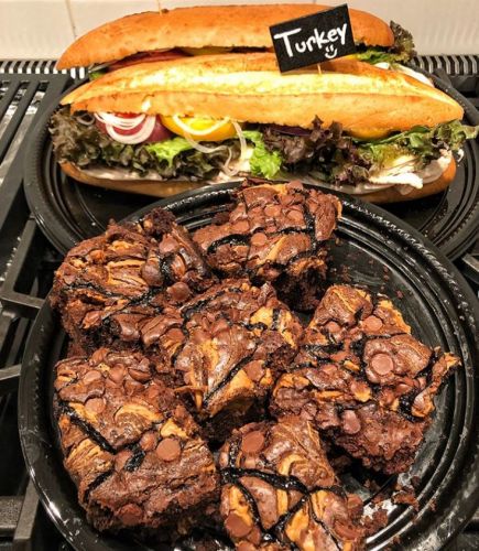 Double Chocolate Peanut Butter Brownies