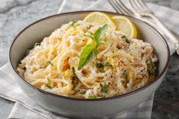 Lemon Ricotta Tagliatelle