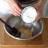 Work the butter in a bowl with a spatula