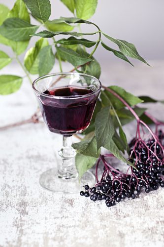 Elderberry juice