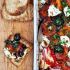 Broiled apricots and cherries with ricotta and thyme