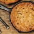Chocolate chip skillet cookie