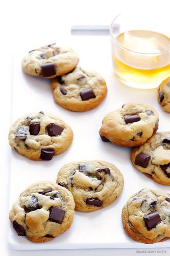 Bourbon Chocolate Chip Cookies