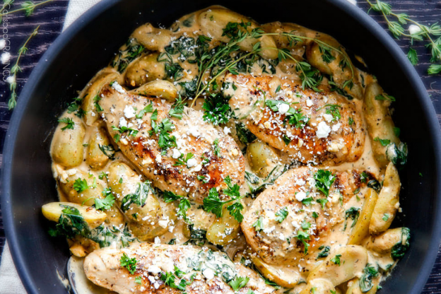 Maple Dijon Chicken Skillet