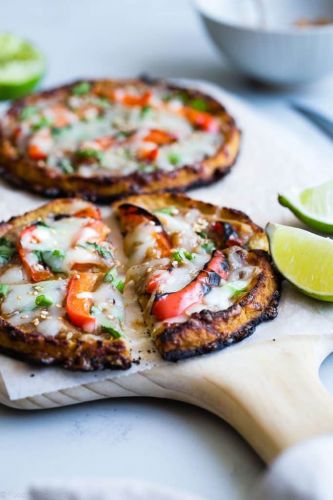 Thai Peanut Cauliflower Pizza