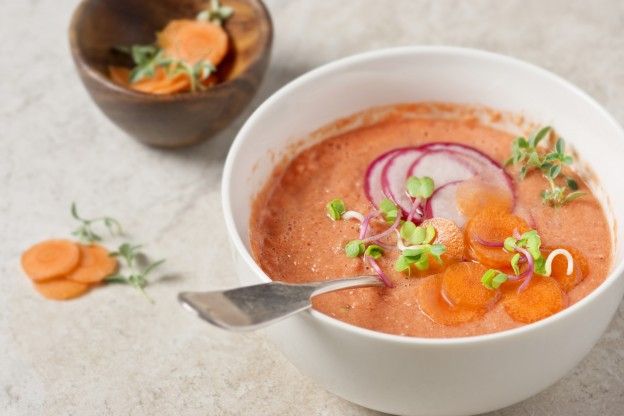 Watermelon gazpacho