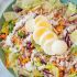 Ham And Cheese Salad With Homemade Ranch Dressing