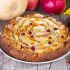 Apple, pumpkin and cranberry cake
