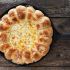 Warm Skillet Bread and Artichoke Dip