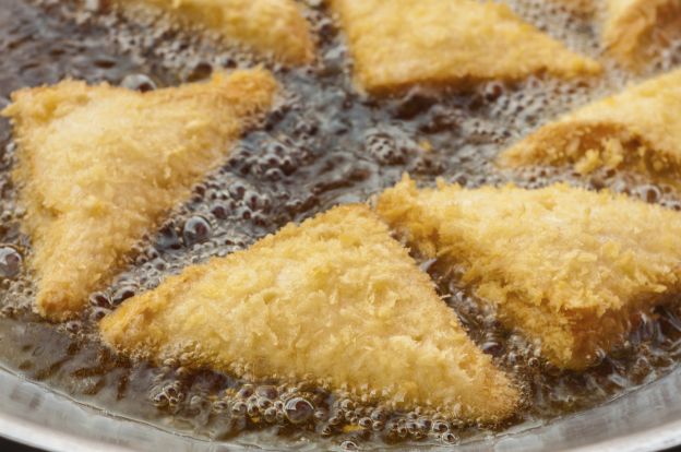 Frying at the wrong temperature