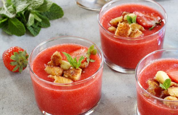 Strawberry Gazpacho