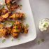 Grilled Chicken Wings with Yogurt Ranch Dip