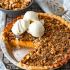 Sweet Potato Pie with Walnut Topping