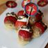 Strawberry covered S'mores