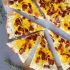 Bacon and Spiralized Butternut Squash Pizza