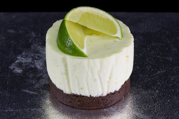Shortcut lime cheesecake