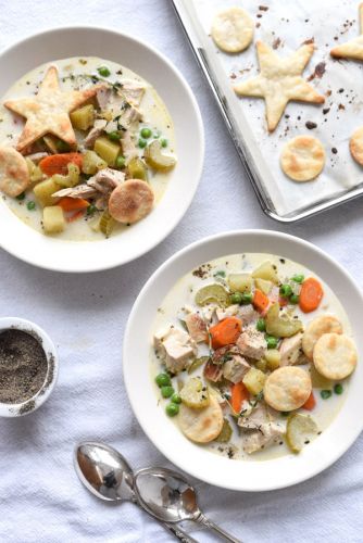 Turkey Pot Pie Soup