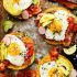 Bacon and Egg Breakfast Tostadas