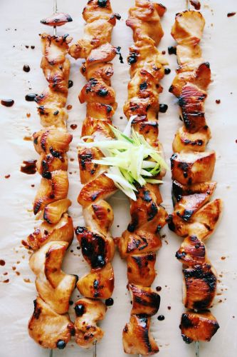 Chicken skewers