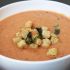 Creamy tomato basil soup