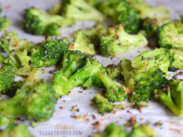 Oven roasted frozen broccoli