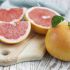 Eat grapefruit while drinking coffee