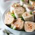 5 ingredient Buffalo chicken pinwheels