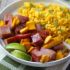 15-Minute Curried Ham with Mangoes