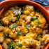 Slow Cooker TAco Tater Tot Casserole