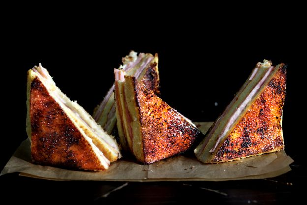 Creme Brulee Monte Cristo Sandwich