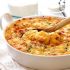 Spicy Shrimp and Grits Casserole with Gouda Cheese