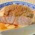 Steamed Salmon on Tofu