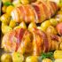 Bacon Wrapped Stuffed Chicken Breast