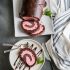 Chocolate Peppermint Ice Cream Cake Roll