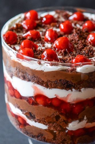 Black forest trifle