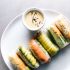 Smoked Salmon and Avocado Summer Rolls