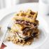 S'mores Waffles with Nutella and Toasted Coconut