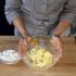 Stir with a fork