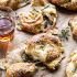 Spinach and Artichoke Stuffed Soft Pretzels