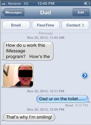 Awkward Texts Between Parents and Kids