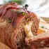 Mozzarella Stuffed Bacon Wrapped Meatloaf