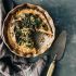 Brussels Sprouts and Sausage Quiche with Almond Crust
