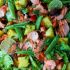Grilled Honey Sriracha Salmon Salad