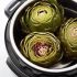 instant pot whole steamed artichokes