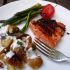 Sweet BBQ Salmon and Campfire Potatoes