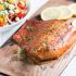Washington: Cedar plank grilled salmon