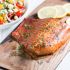 Washington: Cedar plank grilled salmon