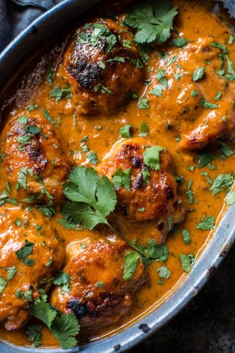 Sweet and sticky 3 ingredient apricot chicken