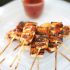 SPICY PLUM BARBECUE SAUCE AND GRILLED TOFU