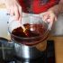 Melted chocolate